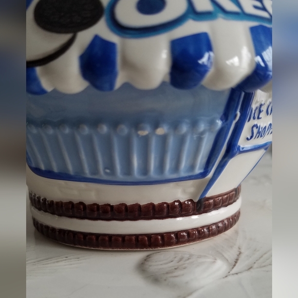 Set of 2 Kraft Oreo Cookie Ice Cream Shoppe Collector Sundae Dessert Bowls - Picture 10 of 10